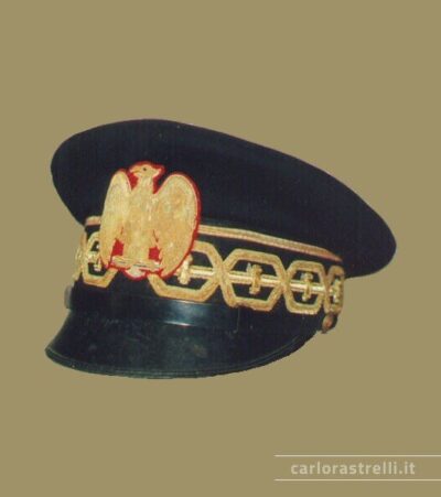 Berretto nero mod. 1940 da Console Generale